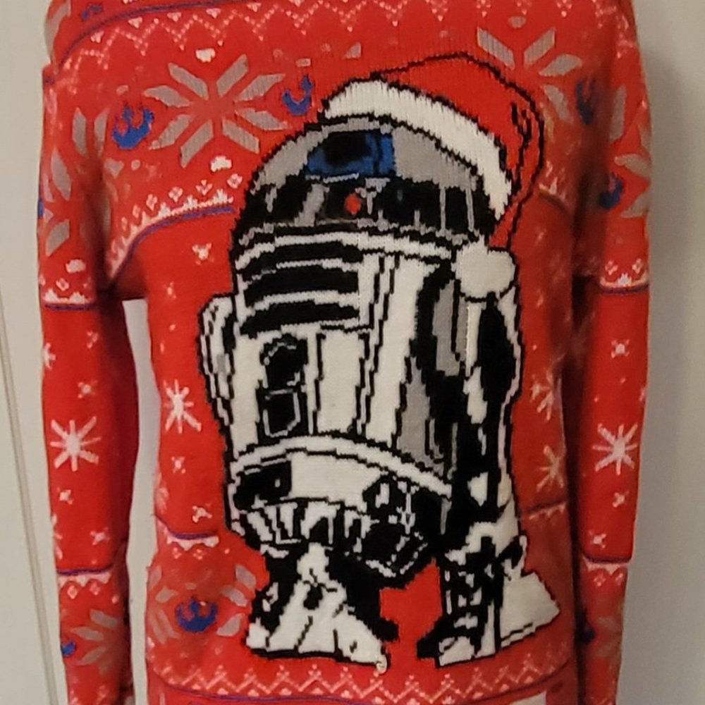 Star Wars R2D2 Ugly Christmas Sweater